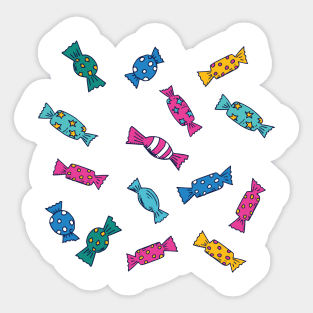 Colorful Candies Sticker